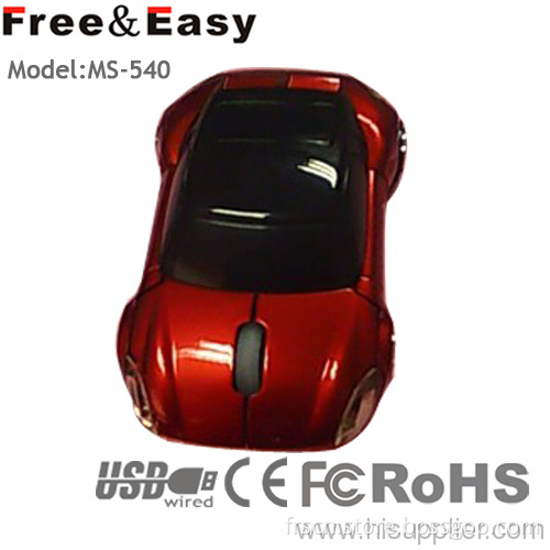 Car Shape Of 3d Usb Bmw Wired Mouse